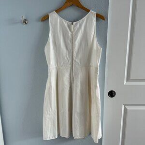Armani Collezioni fit and flare knee length dress